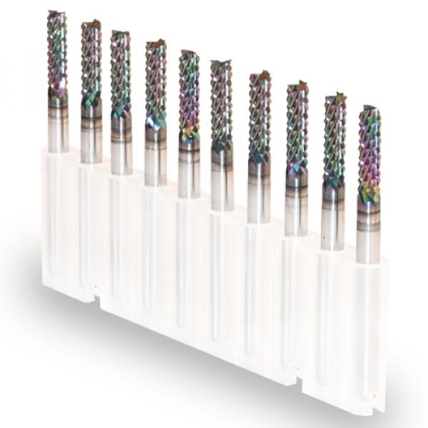 VHM Fräser Diamantverzahnt und DLC Beschichtung